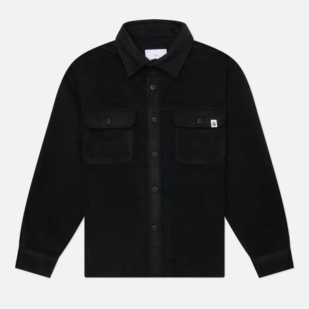 Мужская рубашка Edwin Jowen Overshirt, цвет чёрный