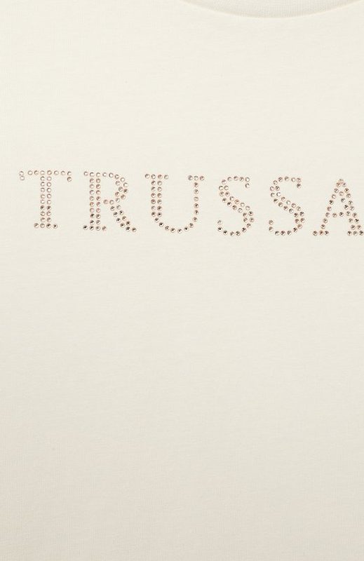 Хлопковая футболка Trussardi junior 3