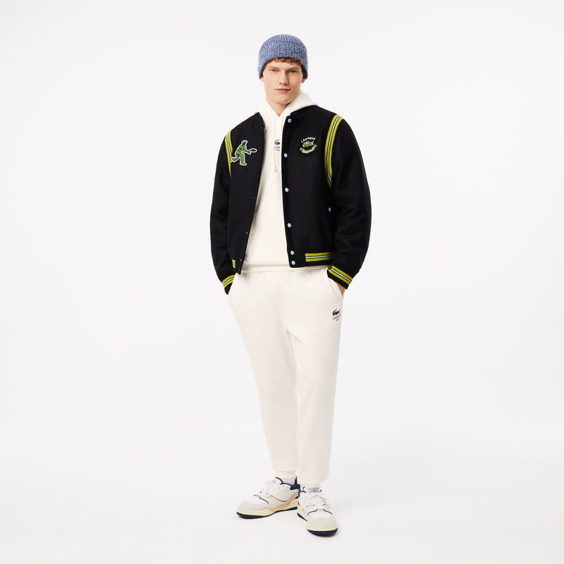 Хлопковая толстовка Lacoste унисекс с капюшоном 4