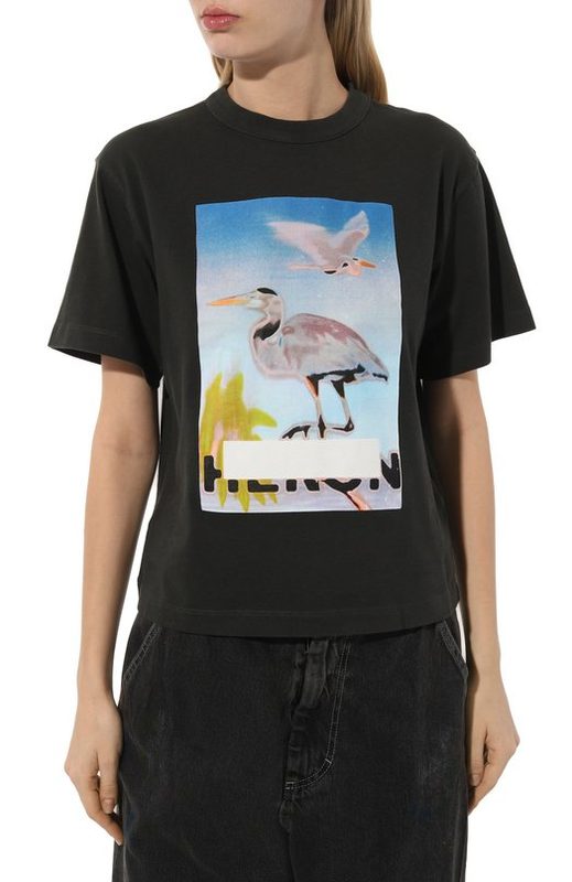 Хлопковая футболка Heron Preston 3