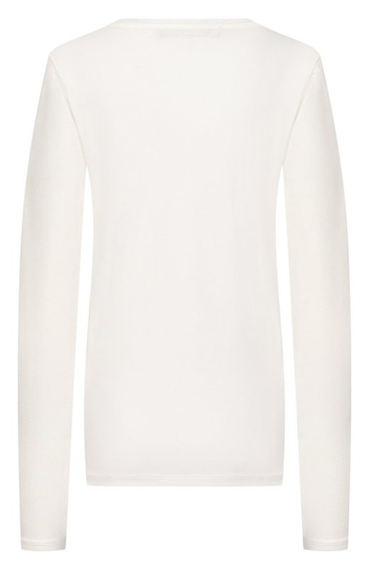 Хлопковый лонгслив Trussardi 2