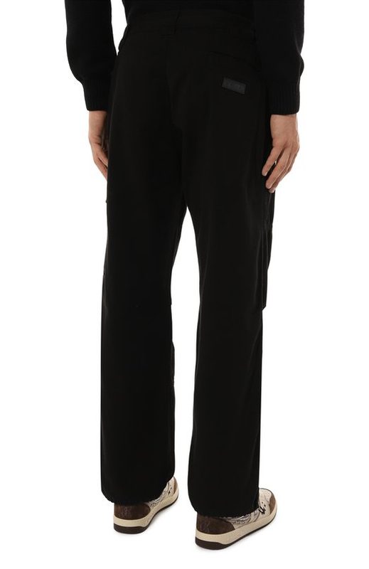 Хлопковые брюки Moschino 4