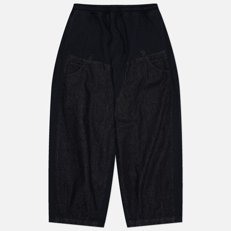Мужские брюки Anglan Denim Double Sweat Balloon, цвет чёрный
