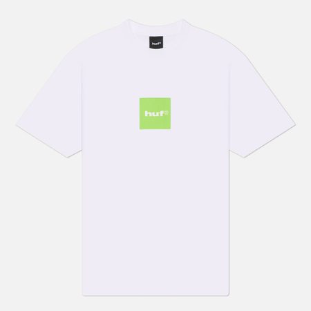 Мужская футболка HUF Box Logo, цвет белый