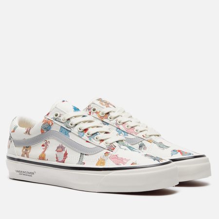 Мужские кеды Vans x Undercover OTW Old Skool 36, цвет белый