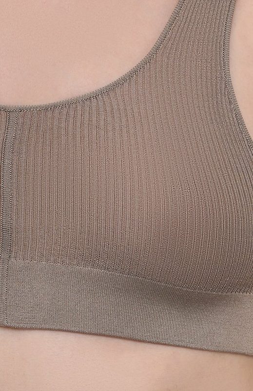 Шелковый бра-топ Saint Laurent 5