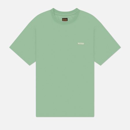 Мужская футболка Evisu Vintage 1991 Barcode, цвет зелёный