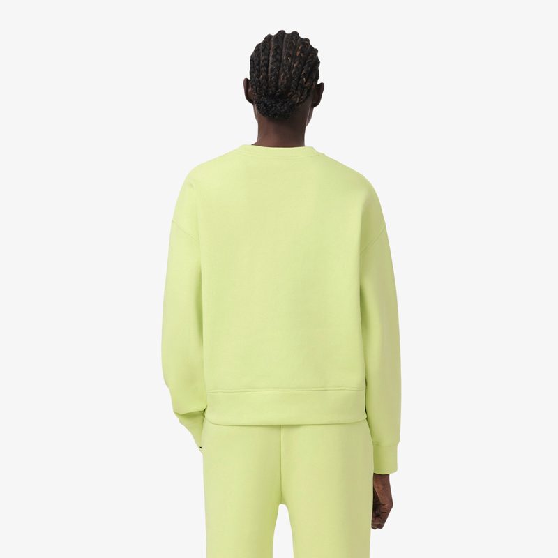 Женская двусторонняя толстовка Lacoste оверсайз 2