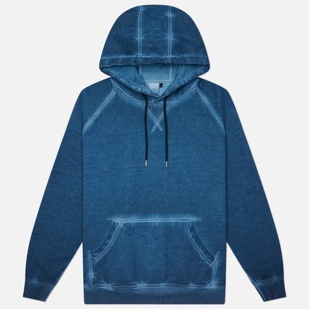 Мужская толстовка Pop Trading Company Stencil Logo Hoodie, цвет синий