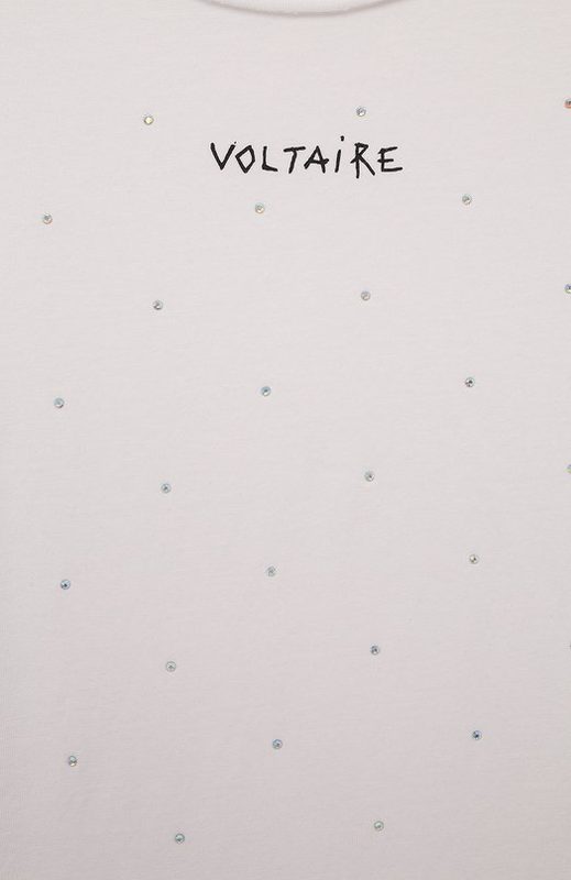 Хлопковая футболка Zadig and Voltaire 3