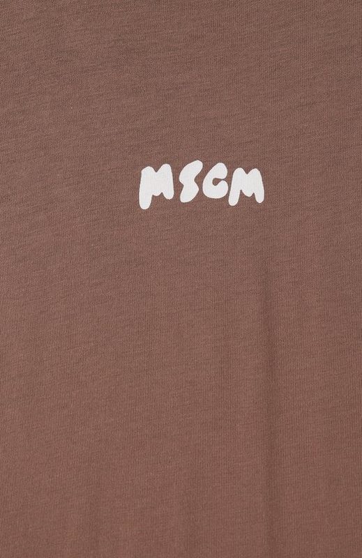 Хлопковая майка MSGM kids 3