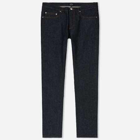 Мужские джинсы A.P.C. New Standard Denim, цвет синий