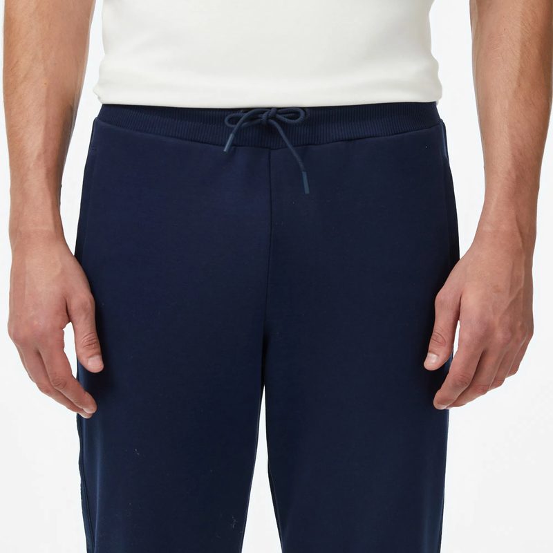 Мужские хлопковые спортивные брюки Lacoste свободного кроя 5