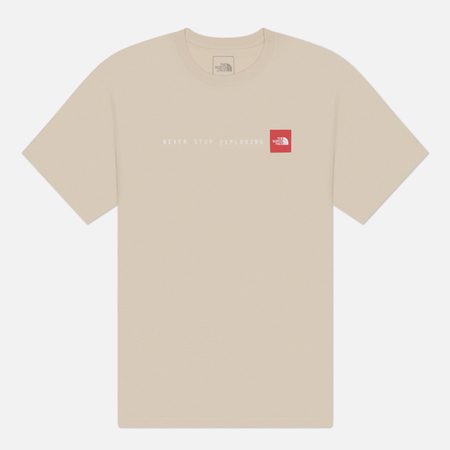 Мужская футболка The North Face Never Stop Exploring Regular, цвет бежевый