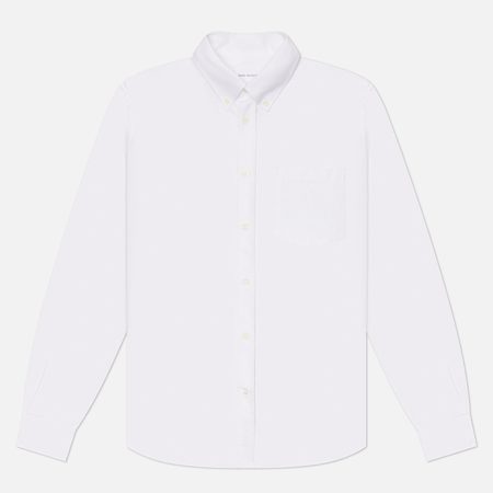 Мужская рубашка Norse Projects Norse Standard Oxford BD, цвет белый