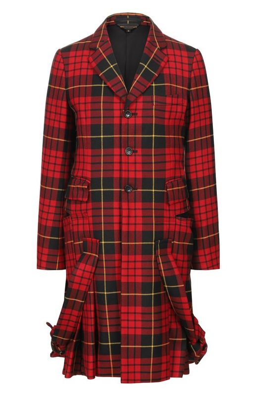 Шерстяное пальто Comme des Garcons