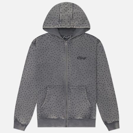 Мужская толстовка RIPNDIP Ripngems Zip-Up Hoodie, цвет серый
