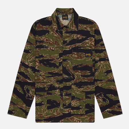 Мужская куртка ветровка Stan Ray 4 Pocket, цвет зелёный