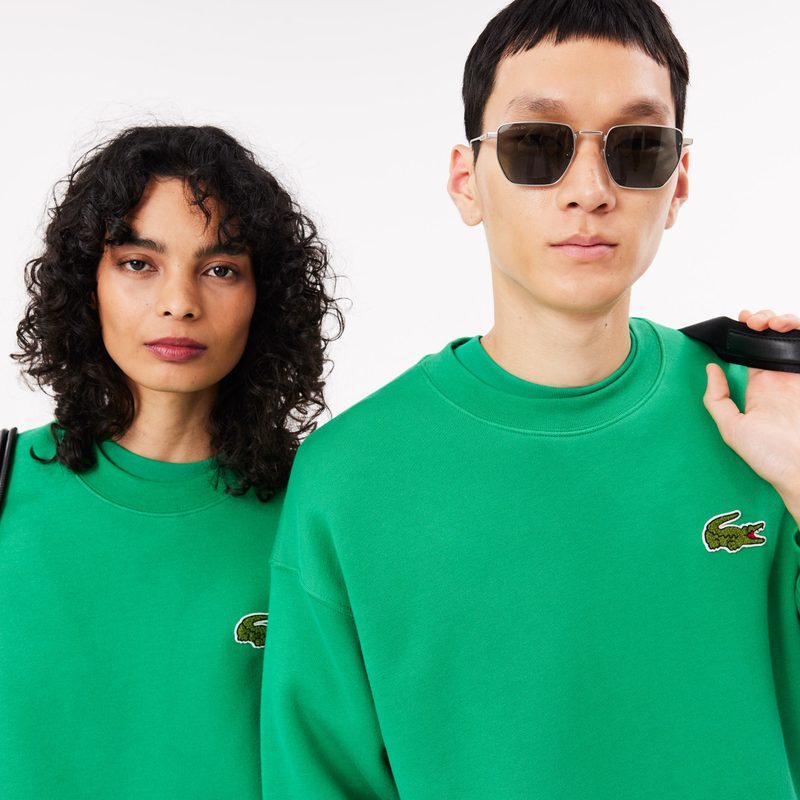 Флисовый свитшот Lacoste унисекс 3