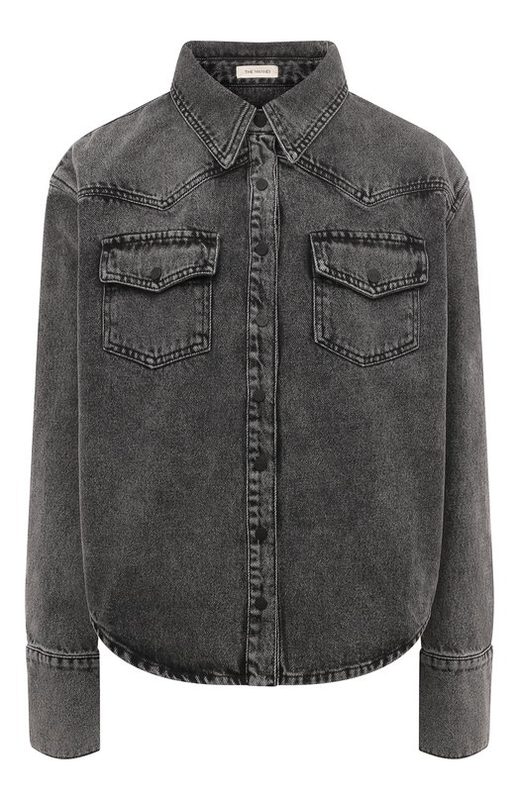 Джинсовая рубашка THE MANNEI