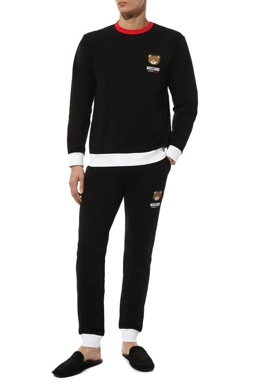 Хлопковые джоггеры Moschino 2