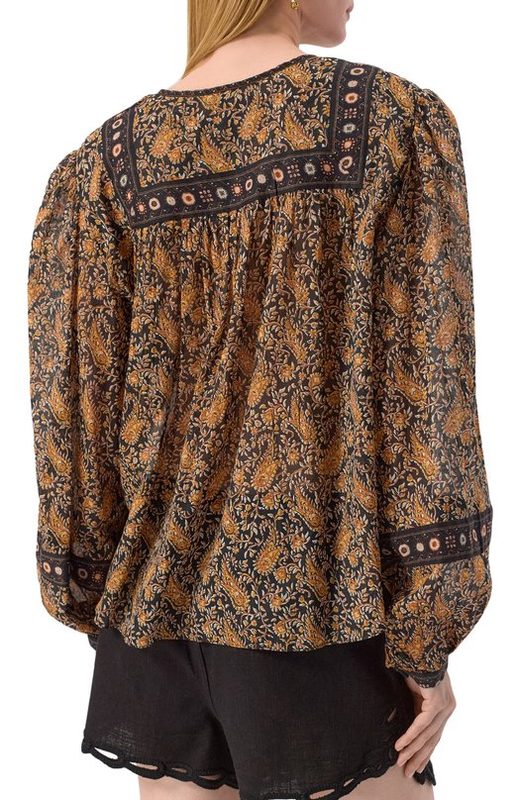 Хлопковая блузка Isabel Marant Etoile 4