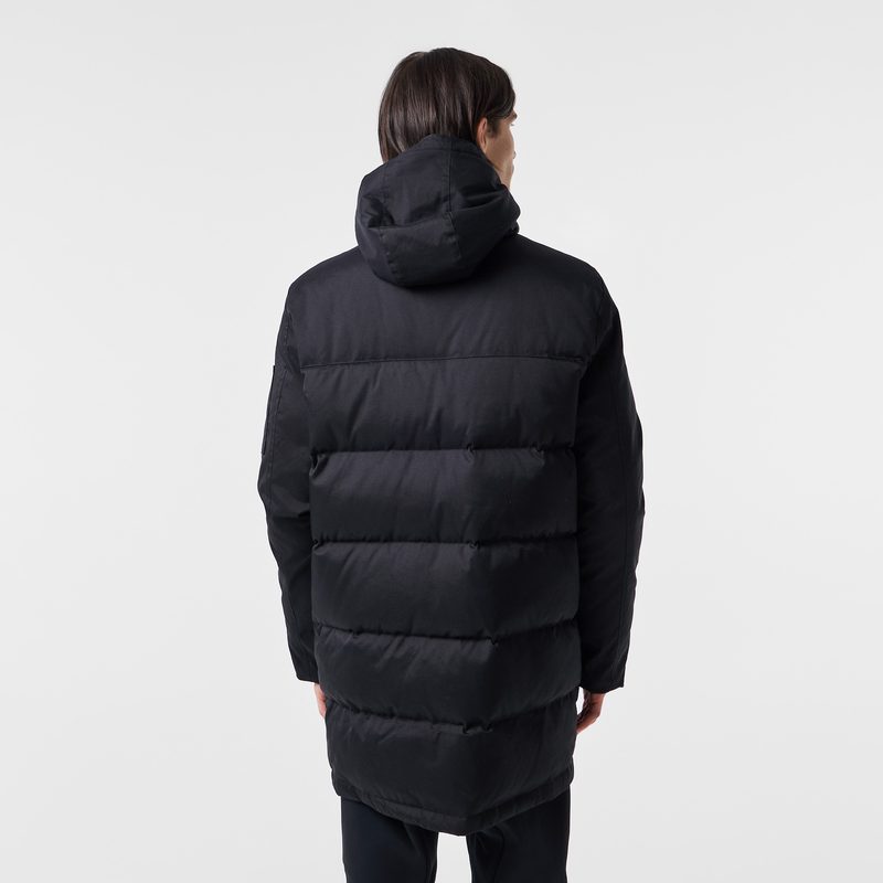 Мужская утеплённая парка Lacoste с капюшоном 2