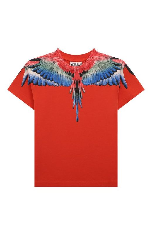 Хлопковая футболка Marcelo Burlon Kids of Milan