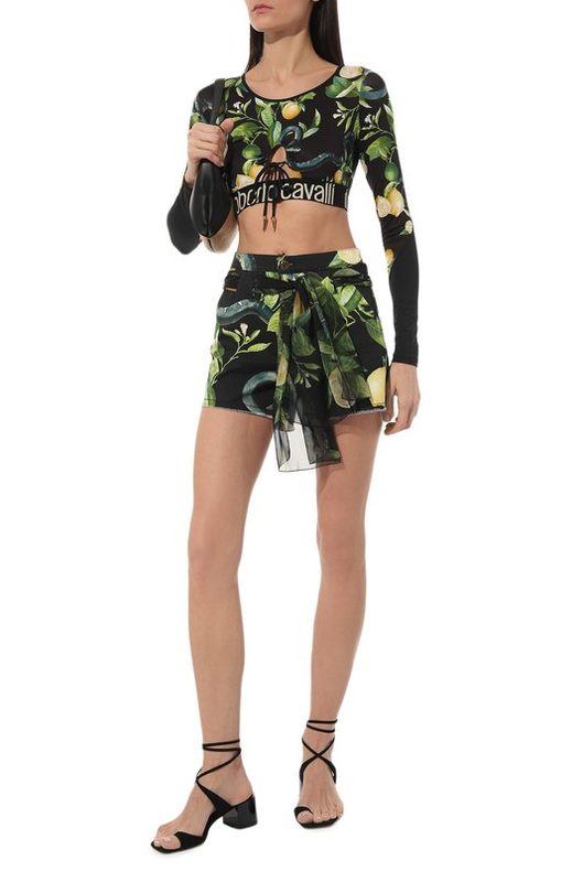 Хлопковые шорты Roberto Cavalli 2