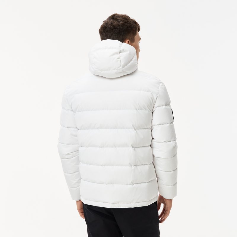 Мужская стёганая куртка Lacoste с капюшоном 2