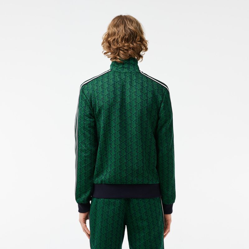 Мужская жаккардовая толстовка Lacoste PARIS с монограммой 2