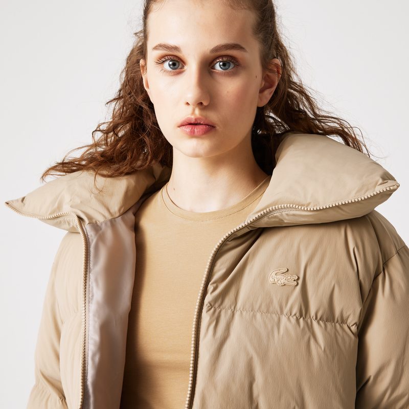 Женский пуховик Lacoste Quilted Puffer 5