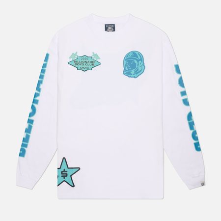 Мужской лонгслив Billionaire Boys Club Multi Graphic, цвет белый