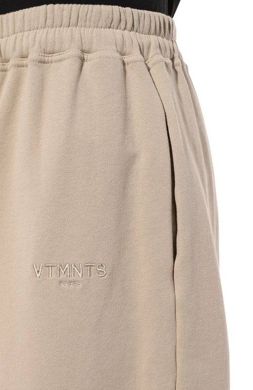 Хлопковые брюки VTMNTS 5