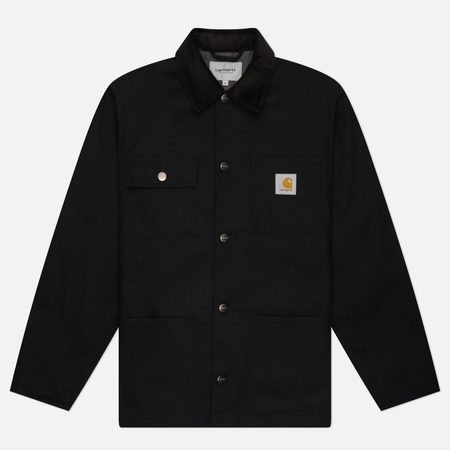 Мужская демисезонная куртка Carhartt WIP Michigan, цвет чёрный