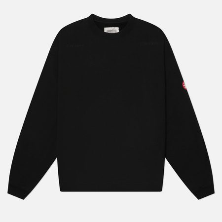 Мужская толстовка CAV EMPT Solid Loose Crew Neck, цвет чёрный