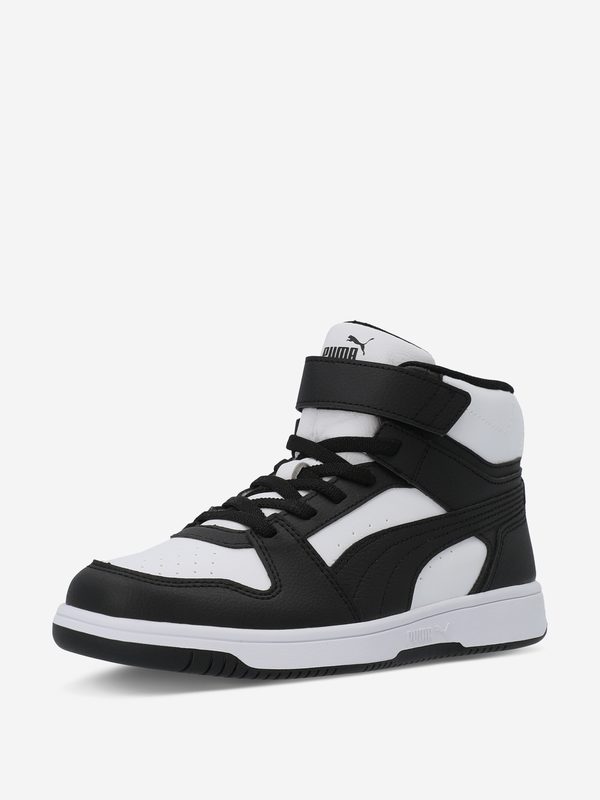 Кеды детские PUMA Rebound Slam Mid Ac+ Ps, Белый 2
