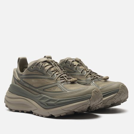 Мужские кроссовки Hoka One One Stinson One7, цвет коричневый