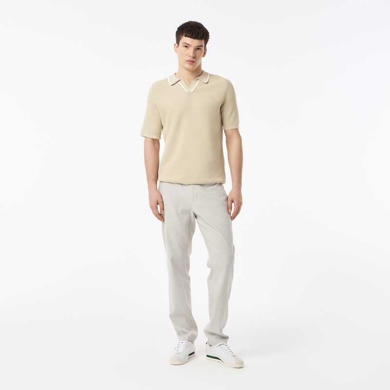 Мужские брюки Lacoste из льна и эластичного хлопка