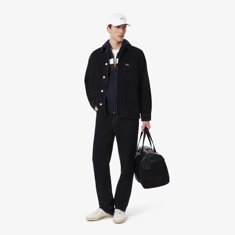 Мужской хлопковый свитшот Lacoste классического кроя 4