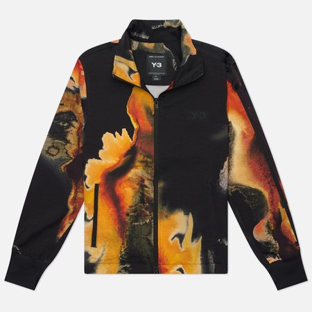 Женская олимпийка Y-3 Graphic Amber Ink Track, цвет чёрный