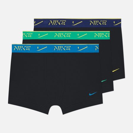 Комплект мужских трусов Nike Underwear Trunk 3-Pack, цвет чёрный