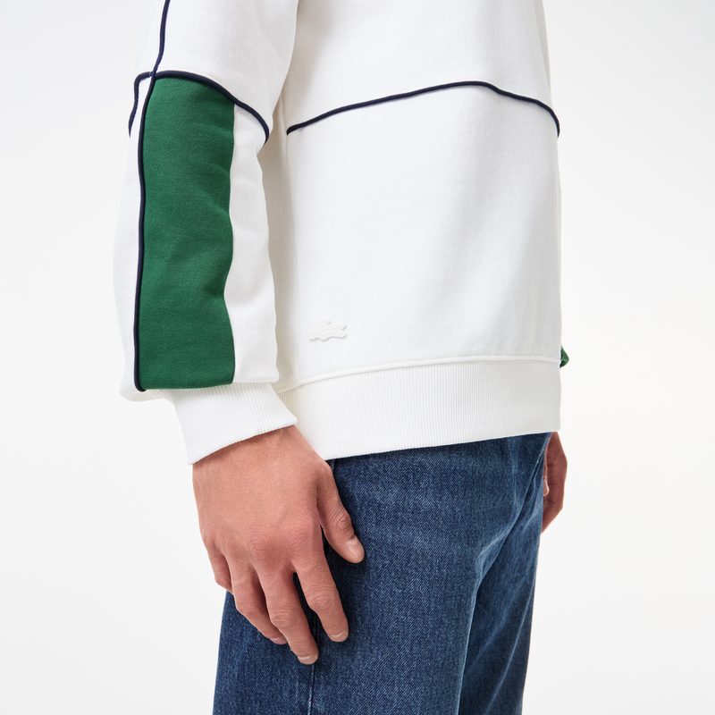 Мужская хлопковая толстовка Lacoste с капюшоном 4