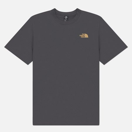 Мужская футболка The North Face Stone Logo Relaxed Graphic, цвет серый