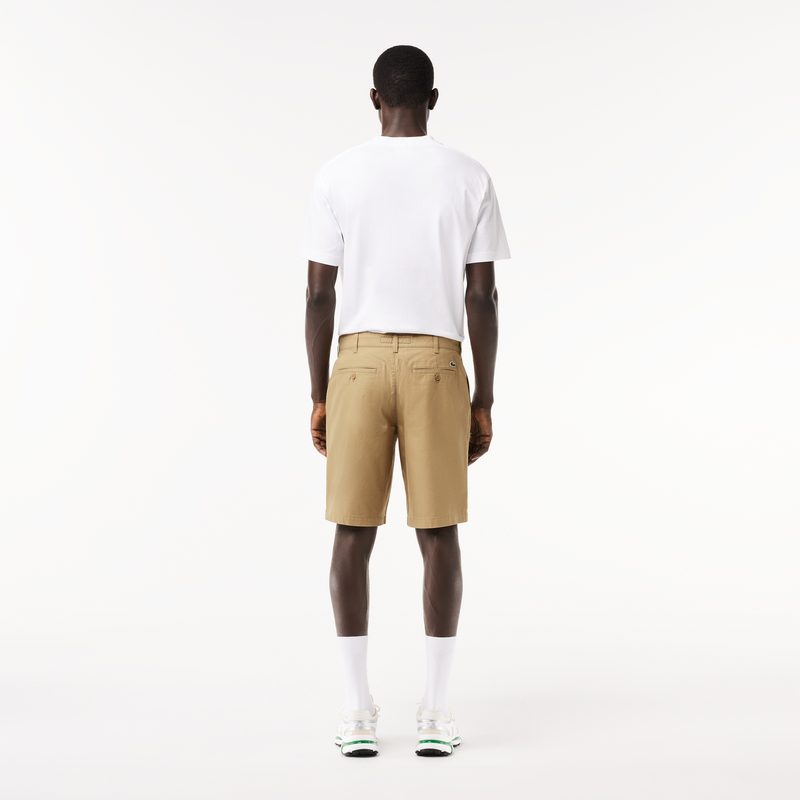 Мужские хлопковые шорты Lacoste прямого кроя 2