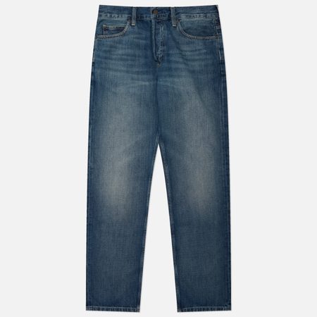 Мужские джинсы Carhartt WIP Marlow Edgewood Denim 12 Oz, цвет синий