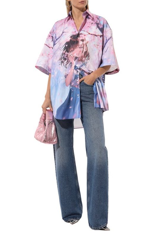 Хлопковая рубашка VETEMENTS 2
