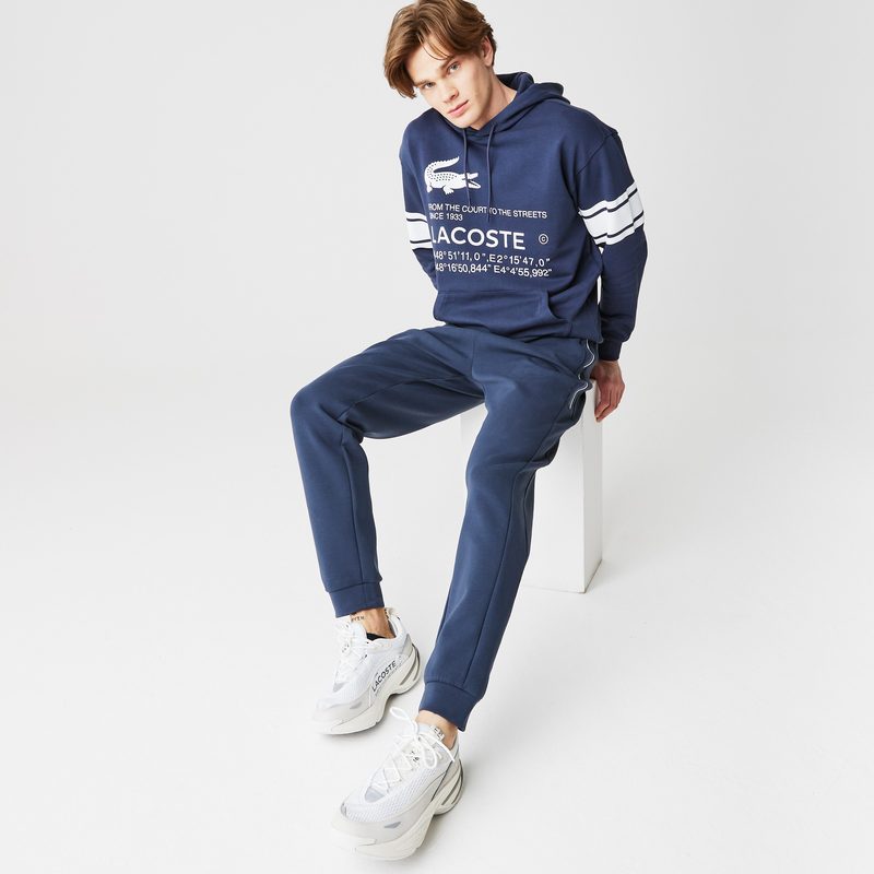 Мужские спортивные брюки Lacoste приталенного кроя 3