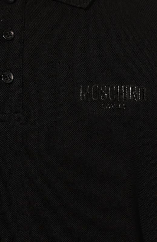 Хлопковое поло Moschino 5