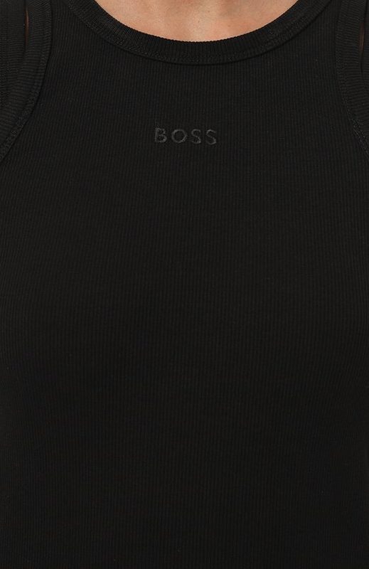 Хлопковая майка BOSS Orange 5